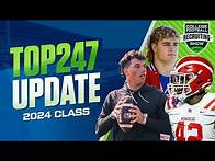 Video thumbnail for The College Football Recruiting Show: 2024 Player Rankings Update | Who Takes No. 1 Spot? 🚨