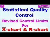 Video thumbnail for MA3391| P&S | Unit 5 |Statistical Quality Control|Revised Control Limits for x bar and R Chart|Tamil
