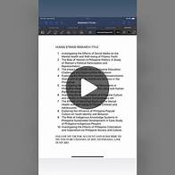 Video thumbnail for Doc Ed Padama (@docedpadama) - Quantitative Research Topics for HUMSS Strand Students