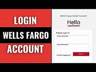 Video thumbnail for How to Login Wells Fargo Account