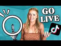 Video thumbnail for Going LIVE On TikTok For The FIRST TIME! | TikTok Live Tutorial For Complete Beginners 2021