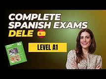 Video thumbnail for COMPLETE DELE EXAM 🇪🇸 |Step by Step SPANISH Exam Level A1 (Reading, Audio, Writing, Speaking)