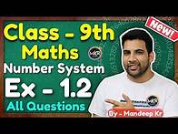Video thumbnail for Class 9 Maths, Ex 1.2, Q1 to Q4 || Chapter 1 (Number system) || CBSE NCERT || MKR