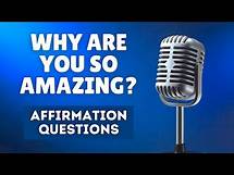Video thumbnail for Afformations: Why Are You So Amazing? Powerful Affirmation Questions