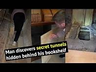 Video thumbnail for Man discovers secret underground passageways under home