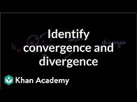 Video thumbnail for Worked example: sequence convergence/divergence | Series | AP Calculus BC | Khan Academy