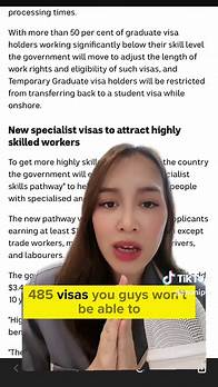 Video thumbnail for Major Changes in 485 Visa and Student Visa Requirements 2024