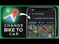 Video thumbnail for How To Change From Bike to Car on google Maps