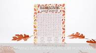 Video thumbnail for Watch Thanksgiving Word Search/Picture Hunt Game on Amazon Live