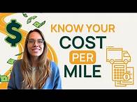 Video thumbnail for How to Calculate Your Cost Per Mile | Bobtail Help Desk