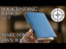 Video thumbnail for Bookbinding Basics: Chapter 3 - Full Multi-Section Bookbinding Tutorial: The Slotted Wrapper Binding