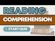 Video thumbnail for Reading Comprehension Quiz with Answers | A2 Level English