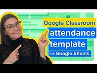Video thumbnail for Google Classroom Attendance template [automated dashboard]