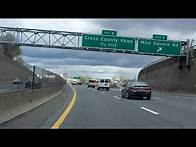 Video thumbnail for New York State Thruway (Interstate 87 Exits 1 to 9) northbound