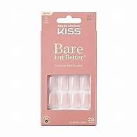 Video thumbnail for KISS Bare But Better TruNude Fake Nails Nude Nail Shades Manicure Set, 'Nudies', 28 Chip Proof, Smudge Proof Glue-On Nails