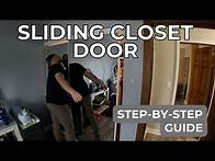 Video thumbnail for How-To Install Sliding Closet Door | Colonial Elegance Mirrored Closet Door | Step-by-step Guide