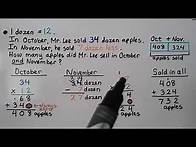Video thumbnail for 4th Grade Math 3.7, Word Problem Solving, Multiply 2-digit Numbers
