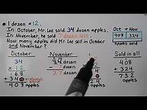 Video thumbnail for 4th Grade Math 3.7, Word Problem Solving, Multiply 2-digit Numbers