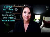 Video thumbnail for How to Pass Your Teacher Certification Exams | 5 Tips | Think Like a Test Maker| Kathleen Jasper