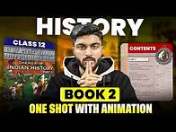 Video thumbnail for Class 12 History FULL SYLLABUS Revision | Book 2 One-shot for Boards 2025
