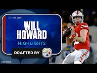 Video thumbnail for Will Howard 2024 Highlights | No. 185 Overall to Steelers | Ohio State University