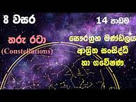 Video thumbnail for Grade 8 Science Unit 14 Part 2 | Solar System - Constellations | සෞරග්‍රහ මණ්ඩලය 02 කොටස | තරු රටා