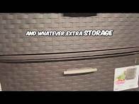 Video thumbnail for Can These Stylish Storage Towers Transform Your Space? Sterilite 3 Drawer Review!