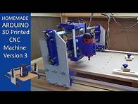 Video thumbnail for 3D Printed CNC Machine V3