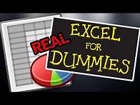 Video thumbnail for Microsoft Excel for dummies - learn the basics of Excel
