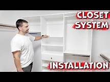 Video thumbnail for How To Install Closet Evolution Closet System Installation