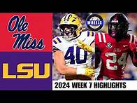 Video thumbnail for #9 Ole Miss vs #13 LSU (EXCITING GAME!) | Full Game Highlights | 2024 College Football Highlights