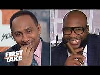 Video thumbnail for Stephen A. eats crow after his wrong LSU-Clemson prediction | First Take