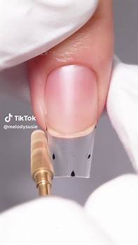 Video thumbnail for Transform Short Coffin Nails into Oval Shape: Nail Shaping Tutorial