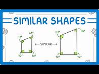 Video thumbnail for GCSE Maths - Similar Shapes
