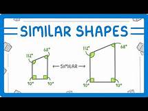 Video thumbnail for GCSE Maths - Similar Shapes