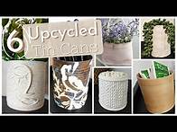 Video thumbnail for EASY Upcycled Tin Can DIY Decor // Trash to Treasure // Modern Boho DIY Home Decor