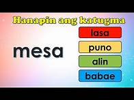 Video thumbnail for Salitang Magkatugma Grade 2 Activity