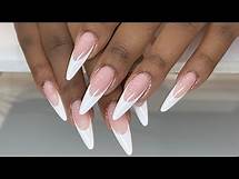 Video thumbnail for Almond French Gel-X Nails | Long Almond Nails | Prep for long lasting Nails | Sculpted Almond Long