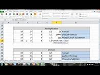 Video thumbnail for Excel Formulas Tutorial for Beginners - Learn How to Use Basic Formulas & Functions Microsoft Excel