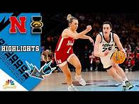 Video thumbnail for HIGHLIGHTS: Iowa, Caitlin Clark vs. Nebraska | Big Ten Women's Basketball | 3/10/2024 | NBC Sports