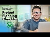 Video thumbnail for Perfect Project Planning with This TESTED Checklist Template