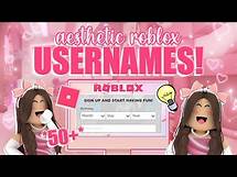 Video thumbnail for 50+ AESTHETIC ROBLOX username ideas! *UNTAKEN* || mxddsie ♡