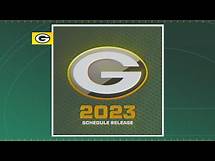 Video thumbnail for Green Bay Packers 2023 Schedule Reveal | Wait No More!