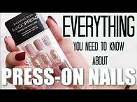 Video thumbnail for How to Apply Press-On Nails | TIPS & TRICKS | Everything You Need to Know | Katie Marie