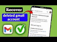 Video thumbnail for How to Recover Permanently Deleted Gmail Account in 2025 (ExpertsSolution)
