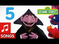 Video thumbnail for Sesame Street: Number 5 Song (Number of the Day)
