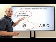 Video thumbnail for GD&T Position Tolerance to Use if You're New to GD&T
