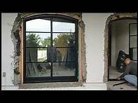 Video thumbnail for Patio French Doors made of metal and insulated glass, backyard renovation - Rhino Steel Doors