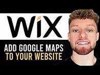 Video thumbnail for How To Add Google Maps To Wix Website (Quick & Easy)