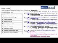 Video thumbnail for GCSE Spanish Listening Paper (2023, AQA Higher Tier). Recording, transcript and mark scheme
